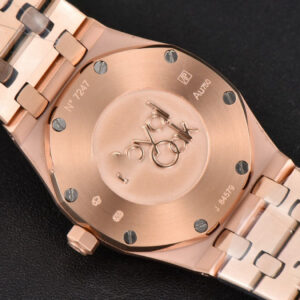 Royal Oak Ladies 33mm RG 8F Diamond White Dial RG Bracelet Swiss Quartz - Image 23