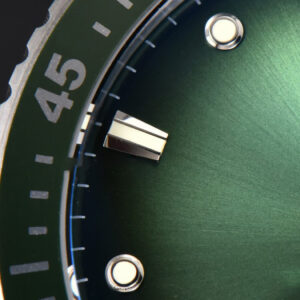 Fifty Fathoms Bathyscaphe 43mm GF Ceramic Green Dial Green Sail-Canvas Strap A1315 - Image 18