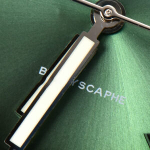 Fifty Fathoms Bathyscaphe 43mm GF Ceramic Green Dial Green Sail-Canvas Strap A1315 - Image 19