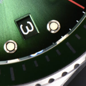 Fifty Fathoms Bathyscaphe 43mm GF Ceramic Green Dial Green Sail-Canvas Strap A1315 - Image 21