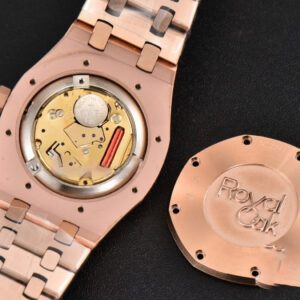 Royal Oak Ladies 33mm RG 8F Diamond White Dial RG Bracelet Swiss Quartz - Image 29