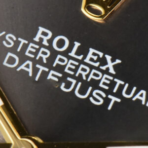 DateJust 36MM YG/SS Diamond BPF Wimbledon Gray Dial Green Roma Marker Oyster Bracelet A2824 - Image 5