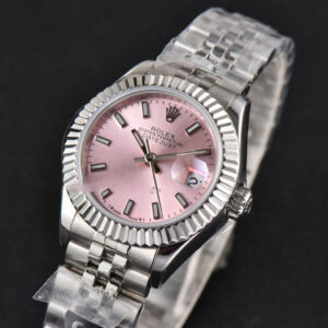DateJust 28MM Ladies WF Pink Dial Jubilee Bracelet A2236 - Image 5