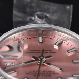 DateJust 28MM Ladies WF Pink Dial Jubilee Bracelet A2236 - Image 14