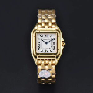 Panthère Secrete Ladies 27mm YG BVF White Dial YG Bracelet Ronda Quartz - Image 3