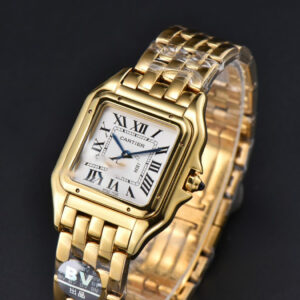 Panthère Secrete Ladies 27mm YG BVF White Dial YG Bracelet Ronda Quartz - Image 5
