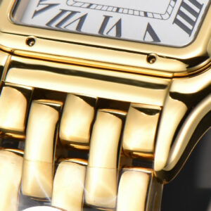 Panthère Secrete Ladies 27mm YG BVF White Dial YG Bracelet Ronda Quartz - Image 8