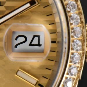 DateJust 36MM YG/SS Diamond BPF YG Motif Dial Oyster Bracelet A2824 - Image 8