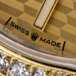 DateJust 36MM YG/SS Diamond BPF YG Motif Dial Oyster Bracelet A2824 - Image 10