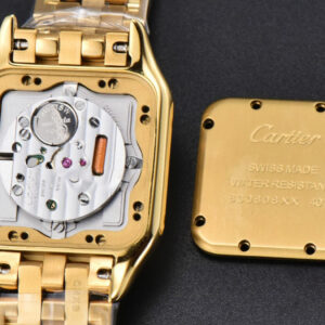 Panthère Secrete Ladies 27mm YG BVF White Dial YG Bracelet Ronda Quartz - Image 23