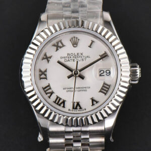 DateJust 28MM Ladies WF White Dial Roma Marker Jubilee Bracelet A2236