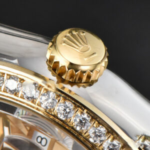 DateJust 36MM YG/SS Diamond BPF YG Plam Dial Oyster Bracelet A2824 - Image 14