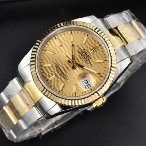 DateJust 36MM YG/SS BPF YG Motif Dial Oyster Bracelet A2824 - Image 2
