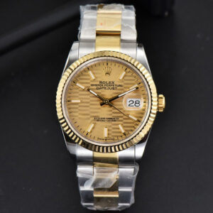 DateJust 36MM YG/SS BPF YG Motif Dial Oyster Bracelet A2824 - Image 3