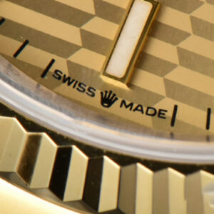 DateJust 36MM YG/SS BPF YG Motif Dial Oyster Bracelet A2824 - Image 8