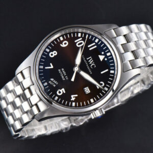 Mark XVIII IWC327013 V7F 40MM Brown Dial SS Bracelet V7F A2892 - Image 11
