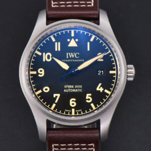Mark XVIII IWC327006 V7F 40MM Black Dial Brown Leather Strap V7F A2892