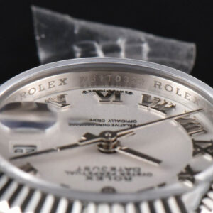 DateJust 28MM Ladies WF White Dial Roma Marker Jubilee Bracelet A2236 - Image 14