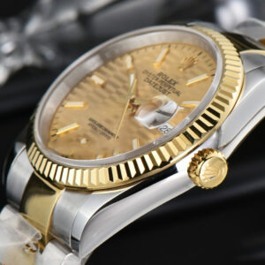 DateJust 36MM YG/SS BPF YG Motif Dial Oyster Bracelet A2824 - Image 11