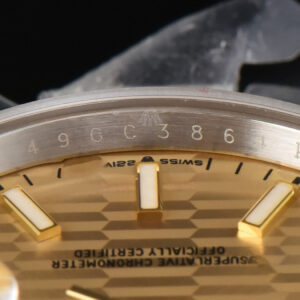 DateJust 36MM YG/SS BPF YG Motif Dial Oyster Bracelet A2824 - Image 14