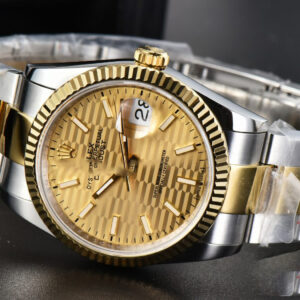 DateJust 36MM YG/SS BPF YG Motif Dial Oyster Bracelet A2824 - Image 15