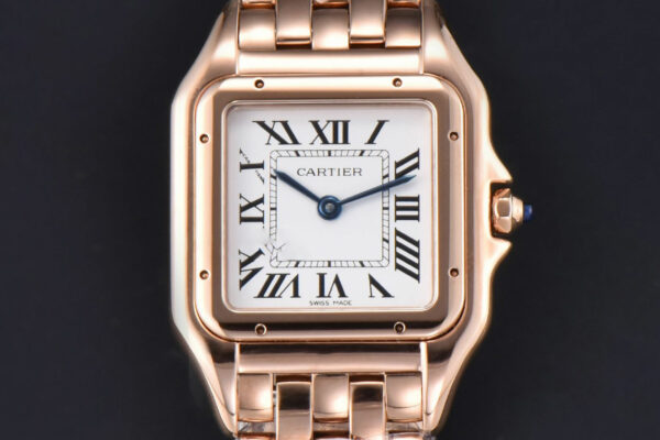 Panthère Secrete Ladies 27mm RG BVF White Dial RG Bracelet Ronda Quartz