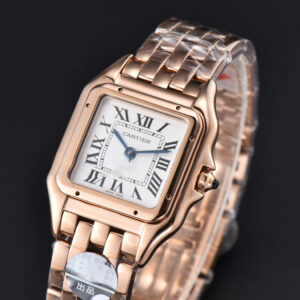 Panthère Secrete Ladies 27mm RG BVF White Dial RG Bracelet Ronda Quartz - Image 5