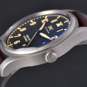 Mark XVIII IWC327006 V7F 40MM Black Dial Brown Leather Strap V7F A2892 - Image 25