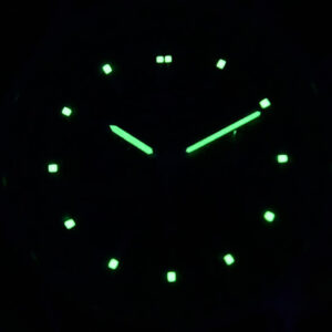 Navitimer B01 43mm BLSF Green Dial White Subdial Black Leather Strap A7750 - Image 6
