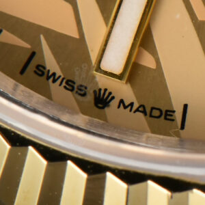 DateJust 36MM YG/SS BPF YG Palm Dial Oyster Bracelet A2824 - Image 9