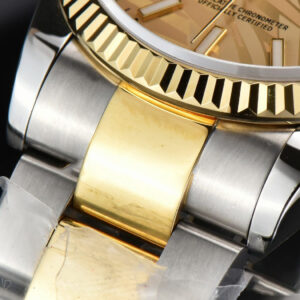 DateJust 36MM YG/SS BPF YG Palm Dial Oyster Bracelet A2824 - Image 11