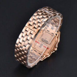 Panthère Secrete Ladies 27mm RG BVF White Dial Diamond Bezel RG Bracelet Ronda Quartz - Image 5