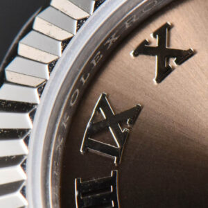 DateJust 28MM Ladies WF Gray Dial Roma Marker Jubilee Bracelet A2236 - Image 5