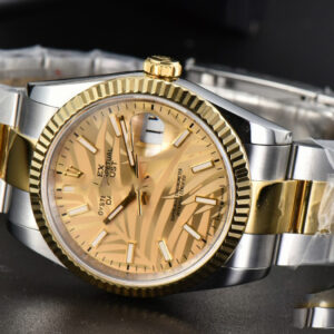 DateJust 36MM YG/SS BPF YG Palm Dial Oyster Bracelet A2824 - Image 16