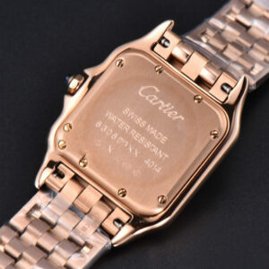 Panthère Secrete Ladies 27mm RG BVF White Dial Diamond Bezel RG Bracelet Ronda Quartz - Image 11
