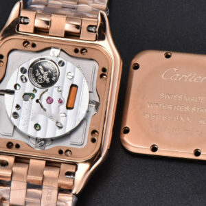 Panthère Secrete Ladies 27mm RG BVF White Dial Diamond Bezel RG Bracelet Ronda Quartz - Image 14