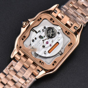 Panthère Secrete Ladies 27mm RG BVF White Dial Diamond Bezel RG Bracelet Ronda Quartz - Image 15