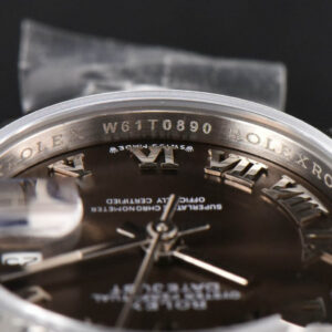 DateJust 28MM Ladies WF Gray Dial Roma Marker Jubilee Bracelet A2236 - Image 13