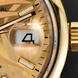 DateJust 36MM YG/SS BPF Smooth YG Palm Dial Oyster Bracelet A2824 - Image 9