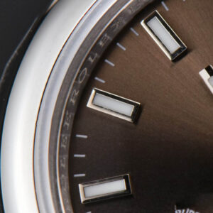 DateJust 28MM Ladies WF Smooth Bezel Gray Dial Jubilee Bracelet A2236 - Image 6
