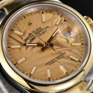 DateJust 36MM YG/SS BPF Smooth YG Palm Dial Oyster Bracelet A2824 - Image 12
