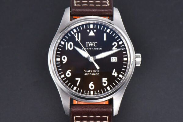 Mark XVIII IWC327003 V7F 40MM Brown Dial Brown Leather Strap V7F A2892
