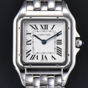 Panthère Secrete Ladies 27mm SS BVF White Dial on SS Bracelet Ronda Quartz