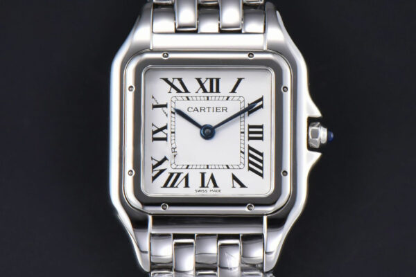 Panthère Secrete Ladies 27mm SS BVF White Dial on SS Bracelet Ronda Quartz