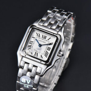 Panthère Secrete Ladies 27mm SS BVF White Dial on SS Bracelet Ronda Quartz - Image 5