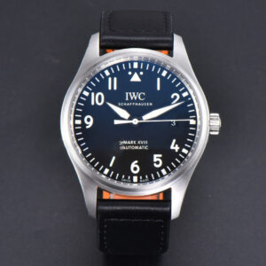 Mark XVIII IWC327009 V7F 40MM Black Dial Black Leather Strap V7F A2892 - Image 4