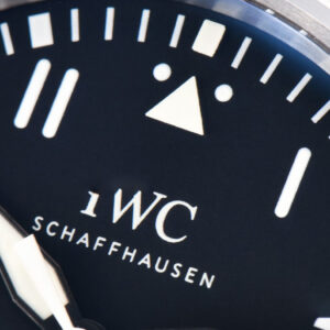 Mark XVIII IWC327009 V7F 40MM Black Dial Black Leather Strap V7F A2892 - Image 6