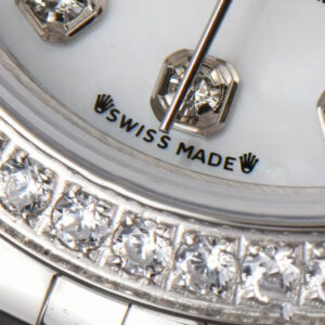 DateJust 28MM Ladies WF Diamond MOP Dial Diamond Marker Jubilee Bracelet A2236 - Image 6