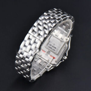 Panthère Secrete Ladies 27mm SS BVF Diamond Bezel White Dial SS Bracelet Ronda Quartz - Image 5
