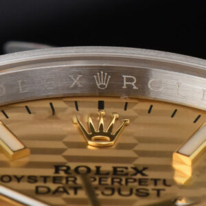 DateJust 36MM YG/SS BPF Smooth YG Motif Dial Oyster Bracelet A2824 - Image 14